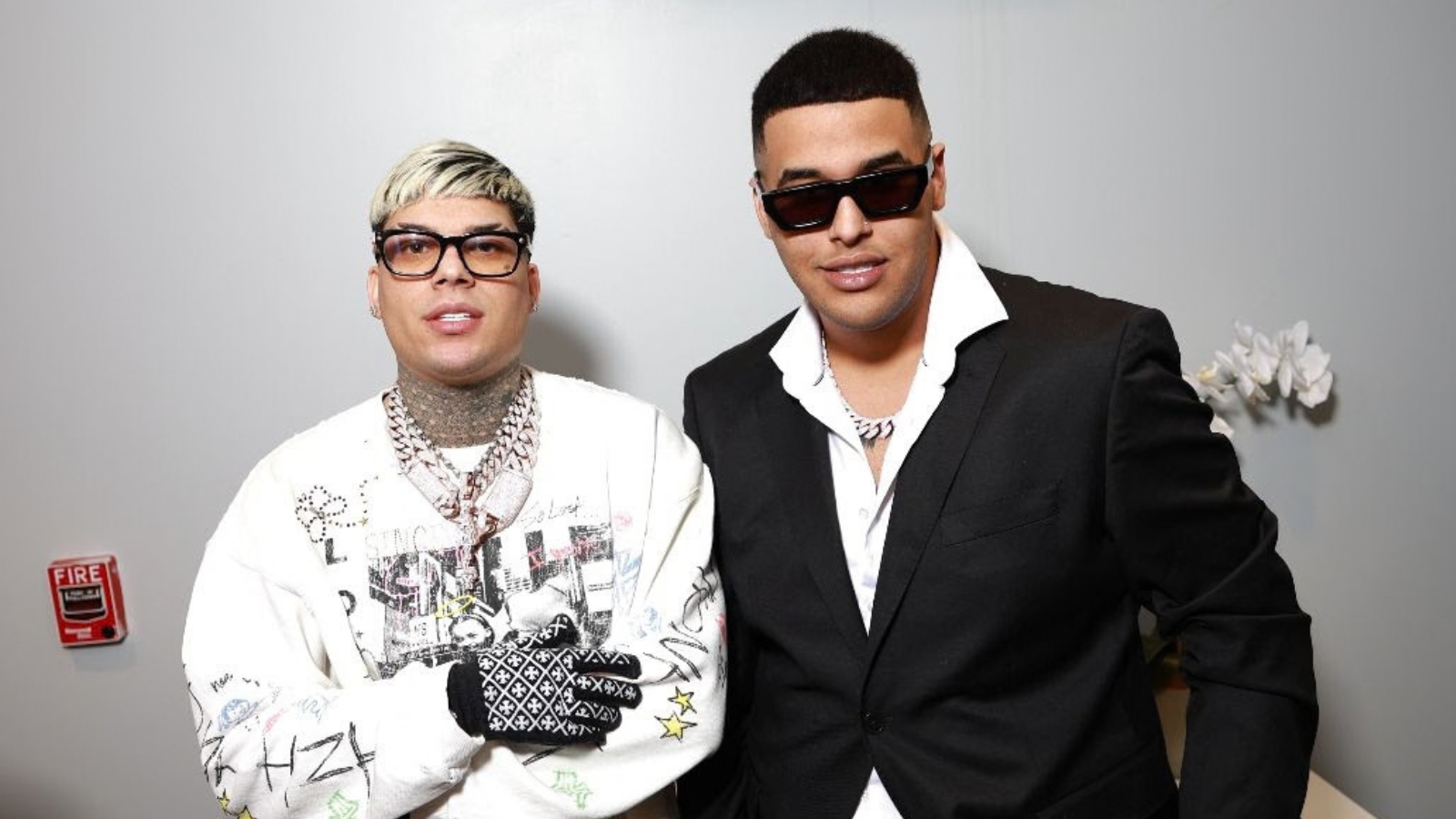 Two young singers Dany Ome & Kevincito El 13